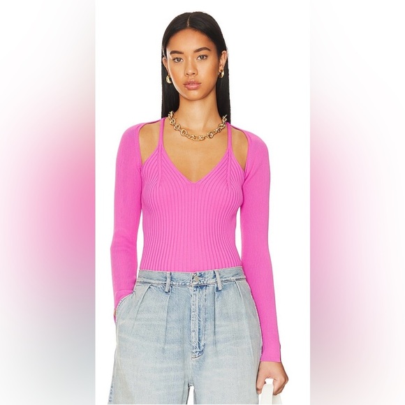 NEW! ASTR the Label Estefania Sweater. Size Medium - Picture 3 of 10